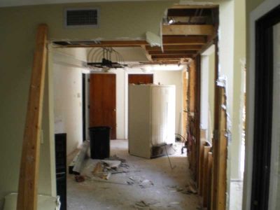 Before Residential Kitchen Renovation