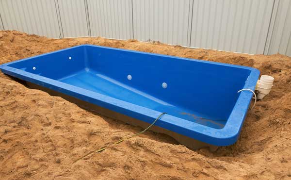 Home Image Residential Fiberglass Pool Installation